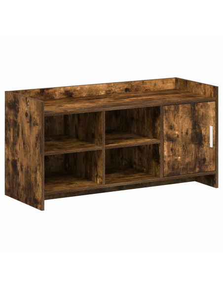 Mobile per scarpe con porta Rovere Fumo 100 x 39,5 x 51 cm