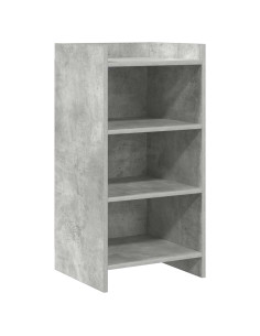 Credenza Grigio Cemento 40 x 36 x 80 cm Legno ingegnerizzato
