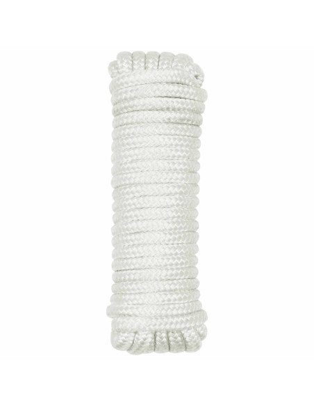 Corda da Barca 9 m 1 Bianco Poliestere