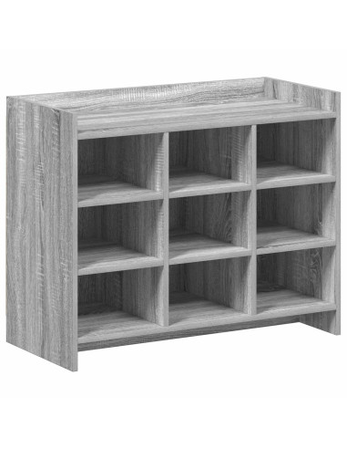 Mobile per scarpe Sonoma grigio 85 x 39,5 x 70 cm