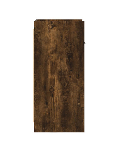 Credenza Rovere Fumo 40 x 36 x 80 cm Legno ingegnerizzato