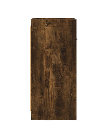 Credenza Rovere Fumo 40 x 36 x 80 cm Legno ingegnerizzato