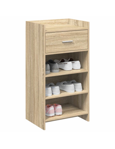Mobile per scarpe con cassetto Rovere Sonoma 48 x 36 x 92 cm