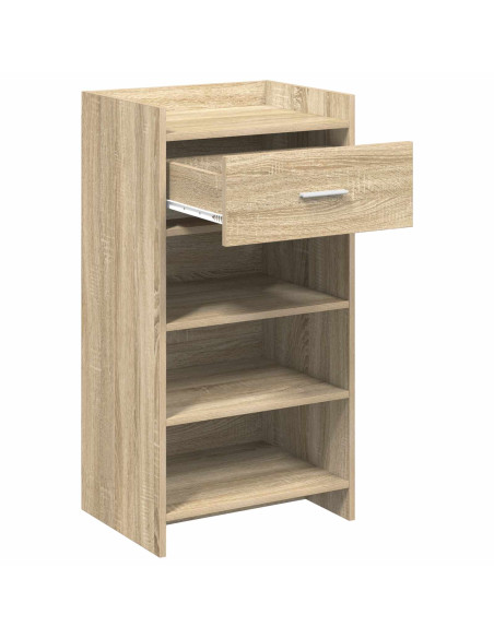 Mobile per scarpe con cassetto Rovere Sonoma 48 x 36 x 92 cm