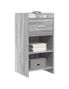 Credenza Sonoma grigio 40 x 36 x 80 cm Legno ingegnerizzato 2