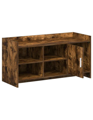 Mobile per scarpe con porta Rovere Fumo 100 x 39,5 x 51 cm