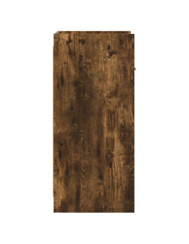 Credenza Rovere Fumo 40 x 36 x 80 cm Legno ingegnerizzato