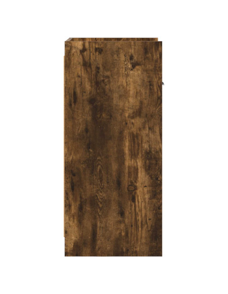Credenza Rovere Fumo 40 x 36 x 80 cm Legno ingegnerizzato