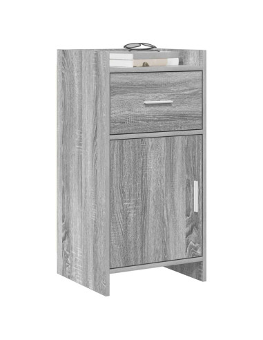 Credenza Sonoma grigio 40 x 36 x 80 cm Legno ingegnerizzato