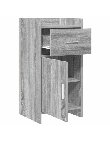 Credenza Sonoma grigio 40 x 36 x 80 cm Legno ingegnerizzato