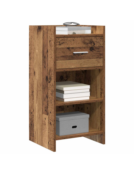 Credenza Legno antico 40 x 36 x 80 cm Legno ingegnerizzato