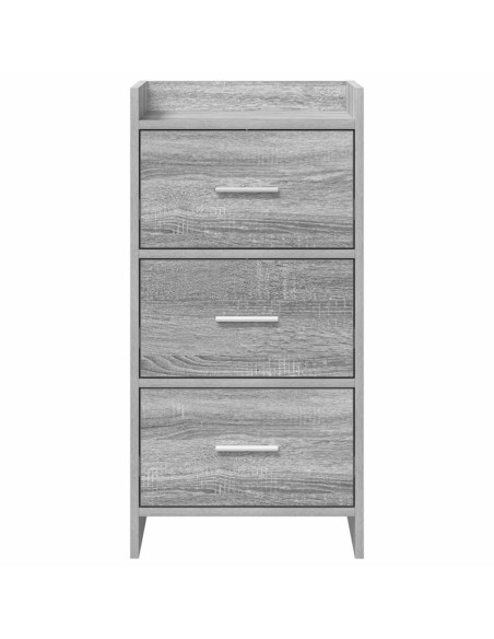 Credenza Sonoma grigio 40 x 36 x 80 cm Legno ingegnerizzato