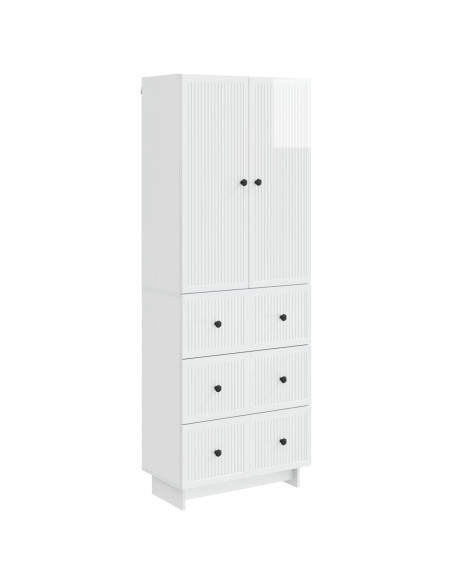 Set di armadi 2 pcs 66 x 34,5 x 90 cm Legno ingegnerizzato