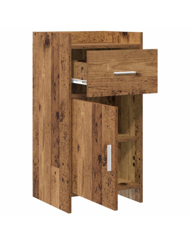 Credenza Legno antico 40 x 36 x 80 cm Legno ingegnerizzato