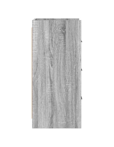 Credenza Sonoma grigio 40 x 36 x 80 cm Legno ingegnerizzato