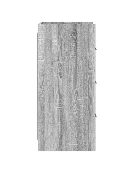 Credenza Sonoma grigio 40 x 36 x 80 cm Legno ingegnerizzato