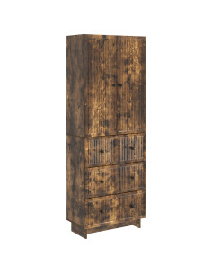 Set di armadi 2 pcs 66 x 34,5 x 90 cm Legno ingegnerizzato