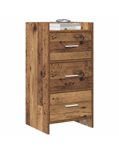 Credenza Legno antico 40 x 36 x 80 cm Legno ingegnerizzato