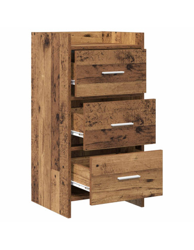 Credenza Legno antico 40 x 36 x 80 cm Legno ingegnerizzato