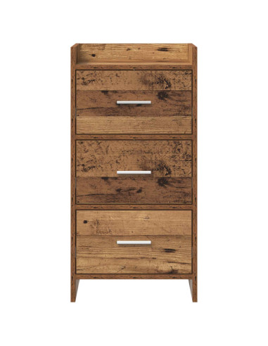 Credenza Legno antico 40 x 36 x 80 cm Legno ingegnerizzato
