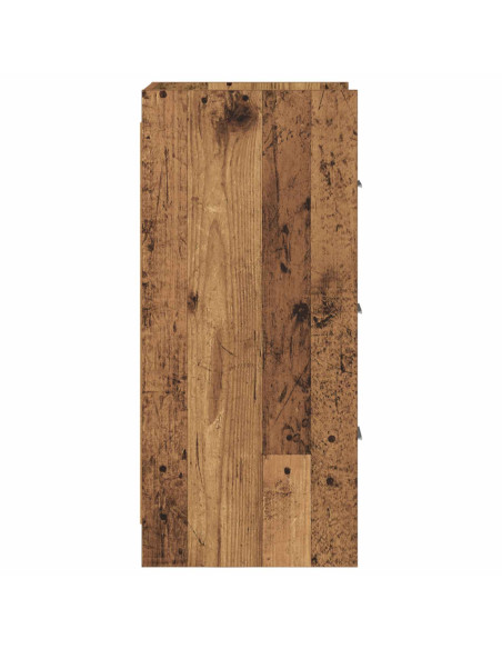 Credenza Legno antico 40 x 36 x 80 cm Legno ingegnerizzato