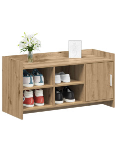 Mobile per scarpe Rovere Artigianale 100 x 39,5 x 51 cm 2