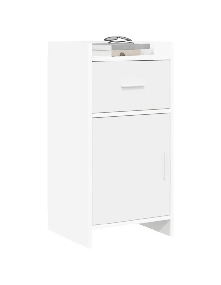 Credenza Bianco 40 x 36 x 80 cm Legno ingegnerizzato