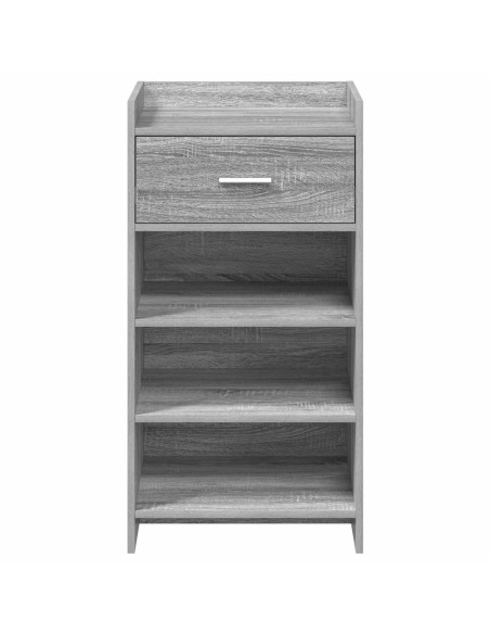 Mobile per scarpe con cassetto Sonoma grigio 48 x 36 x 92 cm