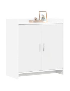 Credenza Bianco 72 x 36 x 80 cm Legno ingegnerizzato 2