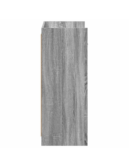Mobile per scarpe con cassetto Sonoma grigio 48 x 36 x 92 cm