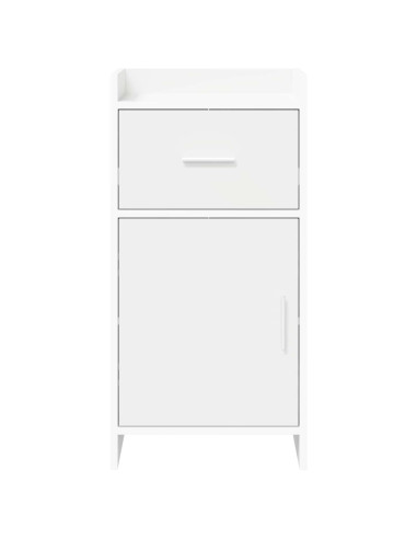 Credenza Bianco 40 x 36 x 80 cm Legno ingegnerizzato