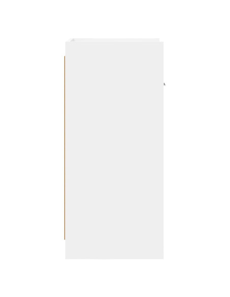 Credenza Bianco 40 x 36 x 80 cm Legno ingegnerizzato