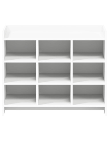 Mobile per scarpe Bianco 85 x 39,5 x 70 cm Legno ingegnerizzato