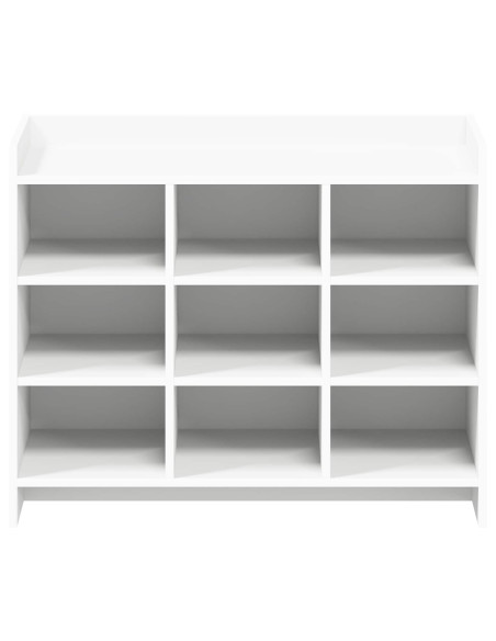 Mobile per scarpe Bianco 85 x 39,5 x 70 cm Legno ingegnerizzato