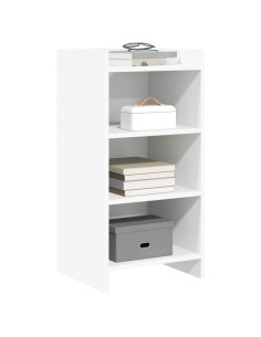 Credenza Bianco 40 x 36 x 80 cm Legno ingegnerizzato 2