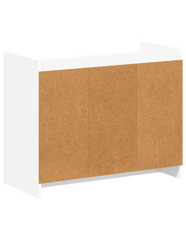 Mobile per scarpe Bianco 85 x 39,5 x 70 cm Legno ingegnerizzato