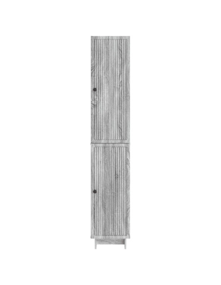 Set di armadi 2 pcs Sonoma grigio 34,5 x 33 x 90 cm