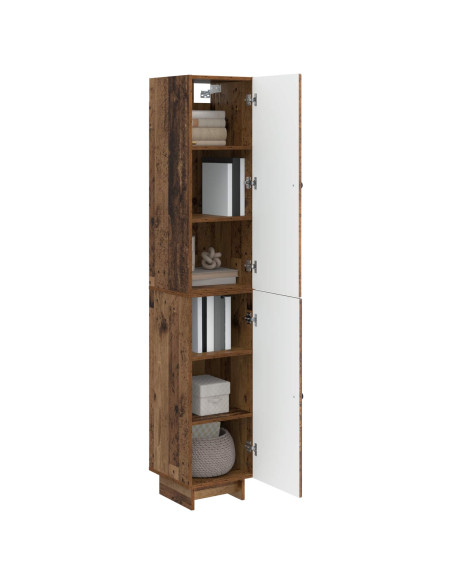 Set di armadi 2 pcs Legno antico 34,5 x 33 x 90 cm