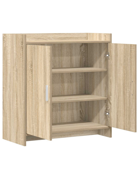 Credenza Rovere Sonoma 72 x 36 x 80 cm Legno ingegnerizzato