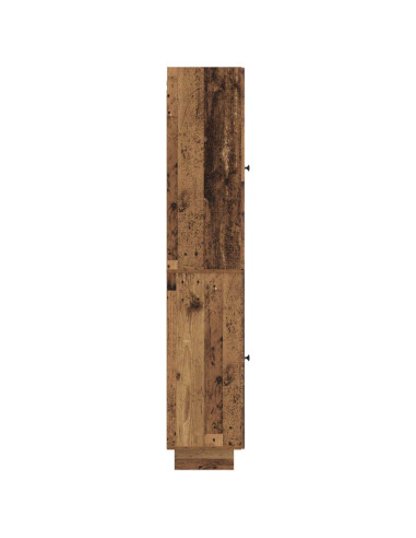 Set di armadi 2 pcs Legno antico 34,5 x 33 x 90 cm