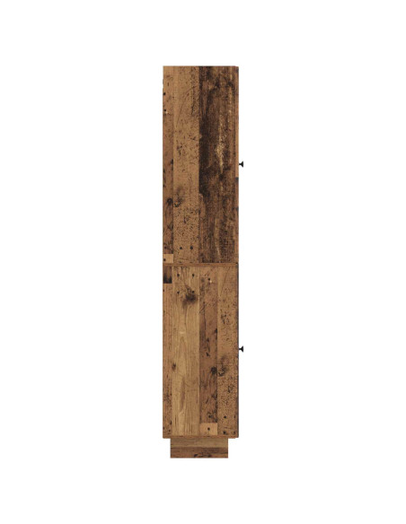 Set di armadi 2 pcs Legno antico 34,5 x 33 x 90 cm