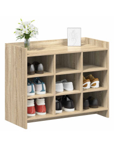 Mobile per scarpe Rovere Sonoma 85 x 39,5 x 70 cm 2