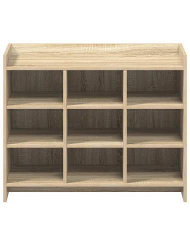 Mobile per scarpe Rovere Sonoma 85 x 39,5 x 70 cm