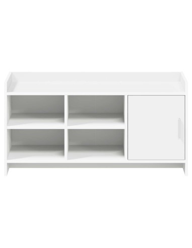 Mobile per scarpe con archiviazione Bianco 100 x 39,5 x 51 cm