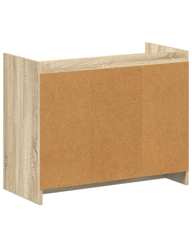 Mobile per scarpe Rovere Sonoma 85 x 39,5 x 70 cm