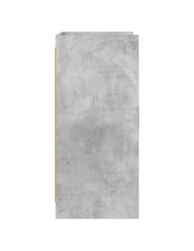 Credenza Grigio Cemento 72 x 36 x 80 cm Legno ingegnerizzato