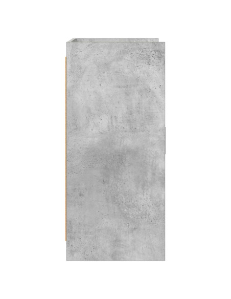 Credenza Grigio Cemento 72 x 36 x 80 cm Legno ingegnerizzato