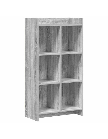 Libreria Sonoma grigio 59 x 30 x 111 cm Legno ingegnerizzato