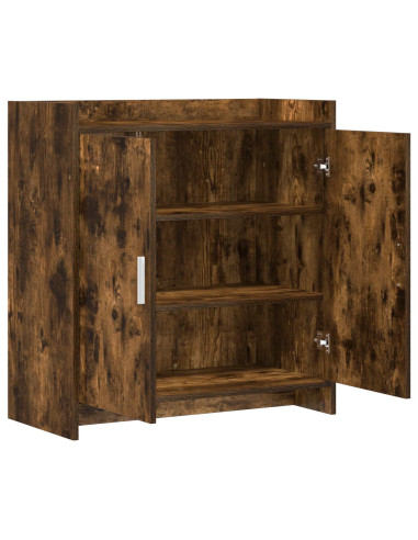 Credenza Rovere Fumo 72 x 36 x 80 cm Legno ingegnerizzato