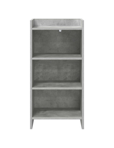 Credenza Grigio Cemento 40 x 36 x 80 cm Legno ingegnerizzato